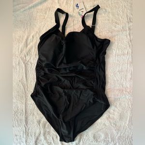 NWT Upopby swimsuit size 16 black